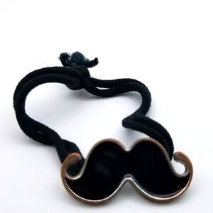 Mustache novelty bracelet cute trendy. B702